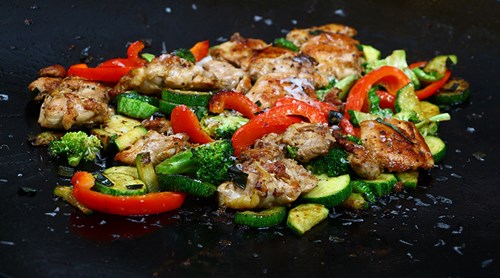 Kyckling med grönsaker